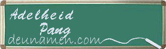 Adelheid Pang Visitenkarte